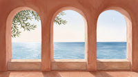 Motif à plat : Arches du Sud