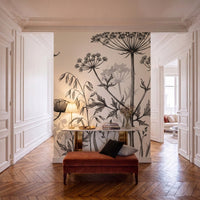 Papier peint panoramique Herbier d'encre dans une entrée