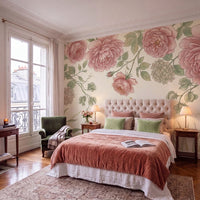 Papier peint panoramique Jardin d'antan dans une chambre